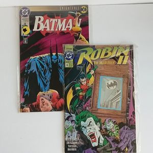 DC Batman and Robin II Comic Books 93' Lot of 2